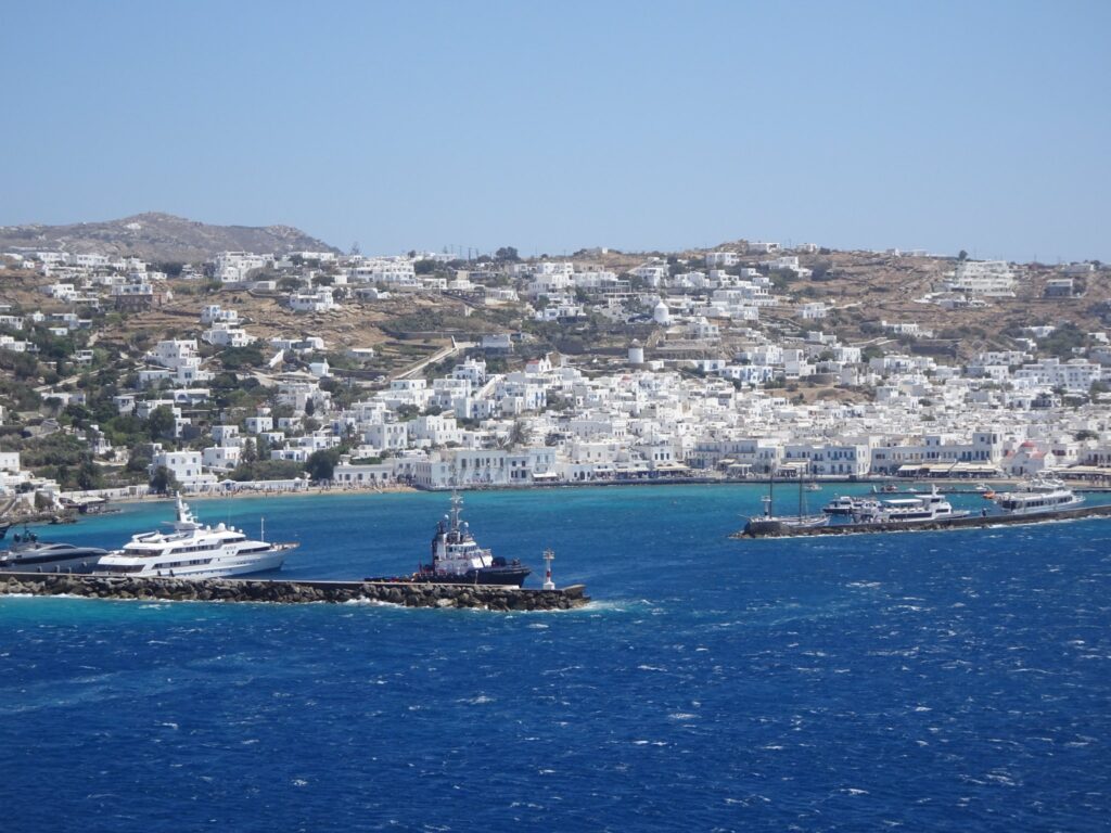 エーゲ海クルーズ（ノルウェージャン・エピック）：ミコノス島