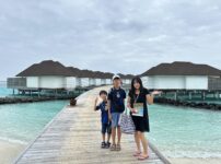 「Sun Siyam Olhuveli」のプール付グランド水上ヴィラ