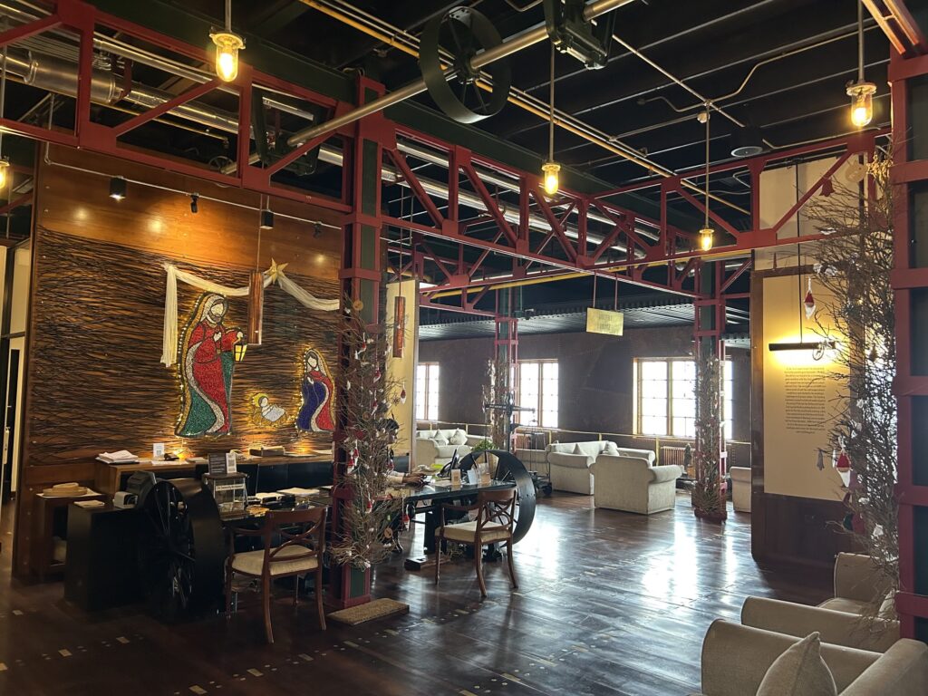 「Heritance Tea Factory」のレセプションとロビー