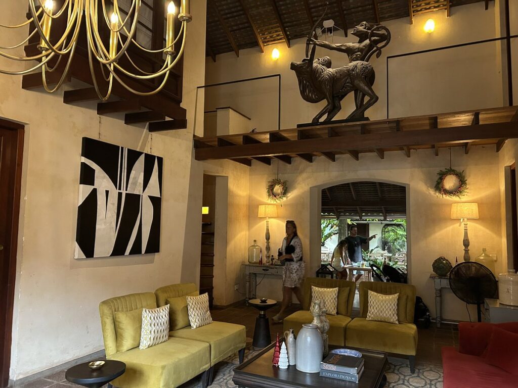 ゴールのThe Bungalow - Restaurant & Barでディナー