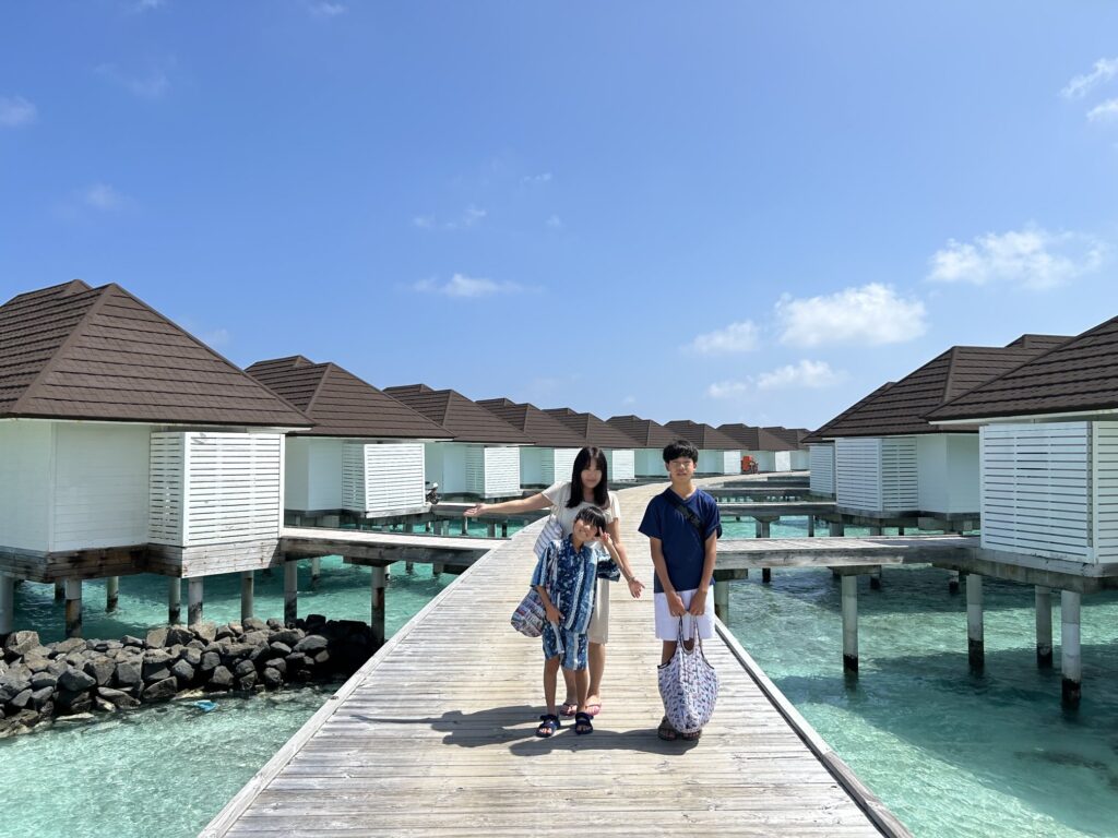 「Sun Siyam Olhuveli」Dream Islandにある「プール付き水上ヴィラ」