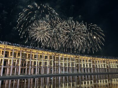 大阪・関西万博：「逆さ大屋根リング」