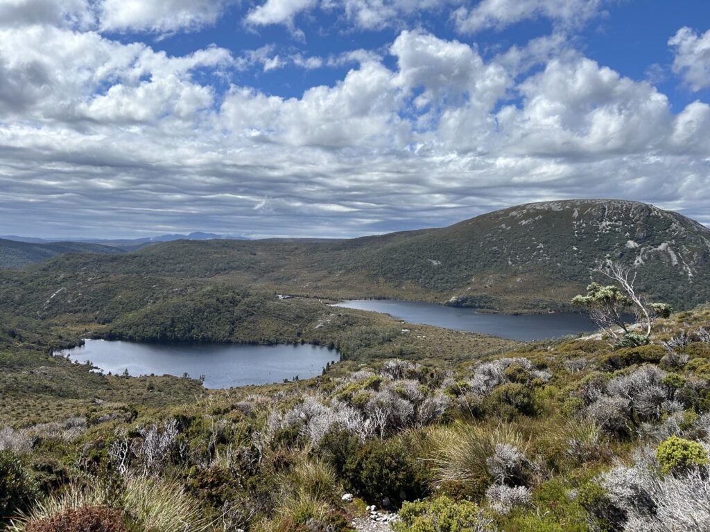 タスマニア島1泊2日レンタカーの旅：「クレイドル・マウンテン国立公園」でハイキング