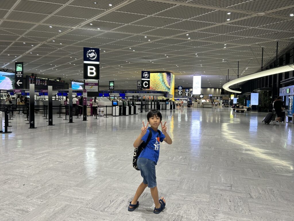 全米を満喫しまくる！3週間アメリカ横断の旅：成田空港第一ターミナル