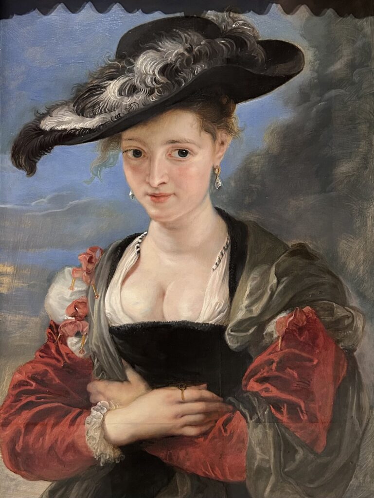 【ロンドン】ナショナル・ギャラリー:シュザンヌ・フールマンの肖像/ Portrait of Susanna Lunden(?)(ルーベンス)