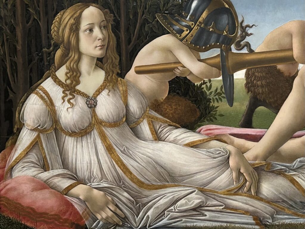 【ロンドン】ナショナル・ギャラリー:ヴィーナスとマルス/ Venus and Mars(ボッティチェリ)