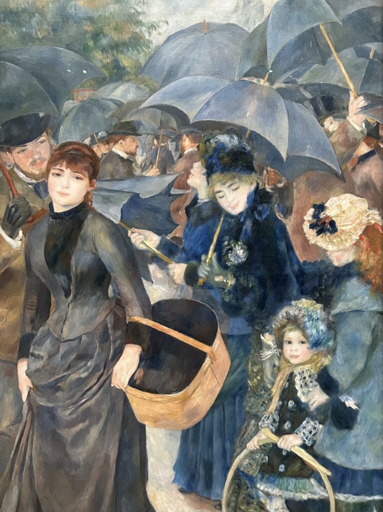 【ロンドン】ナショナル・ギャラリー:アンブレラ、傘 / The Umbrellas(ルノワール)