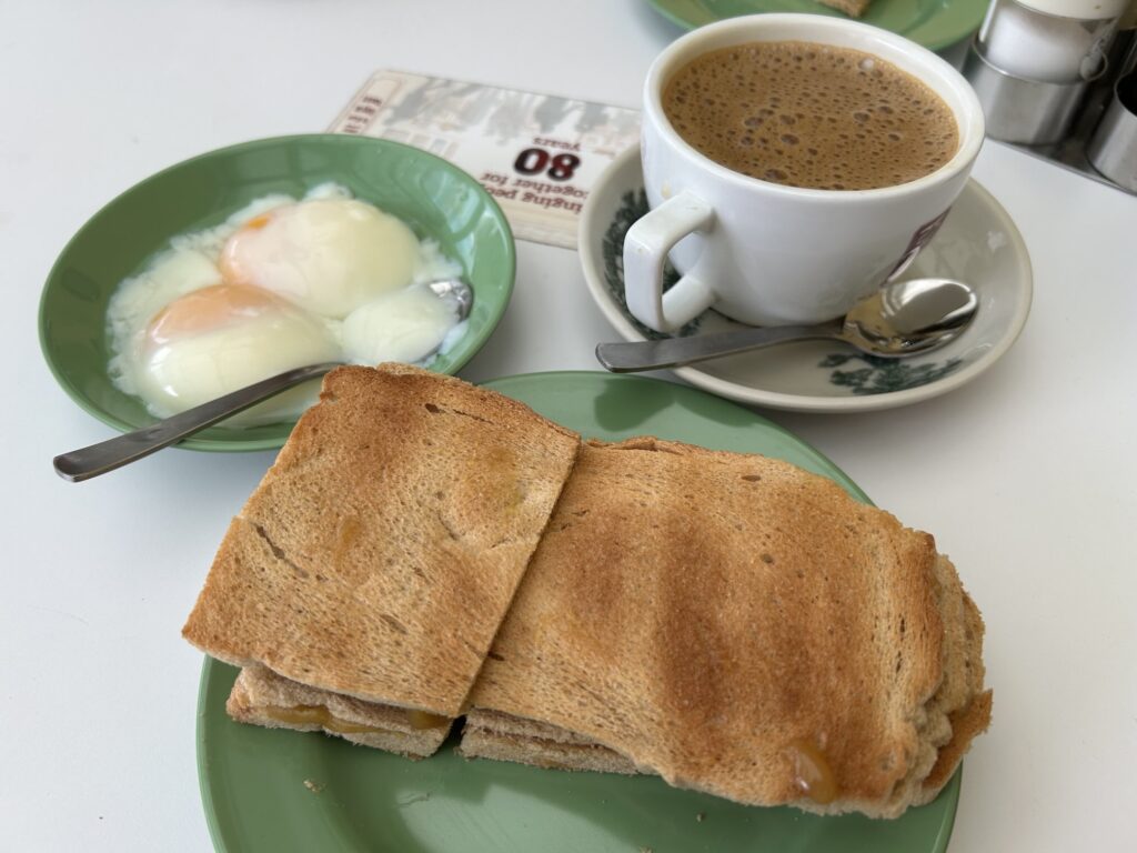 シンガポールのおすすめレストラン&グルメ:Ya Kun Kaya Toast