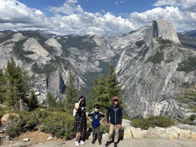 ヨセミテ国立公園屈指の絶景スポット：グレイシャー ポイント（Glacier Point）