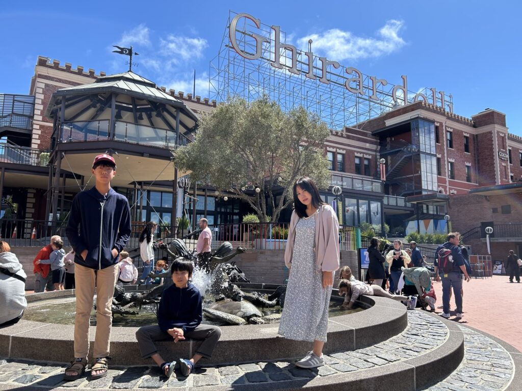 サンフランシスコ観光:ギラデリ・スクエア(Ghirardelli Square)