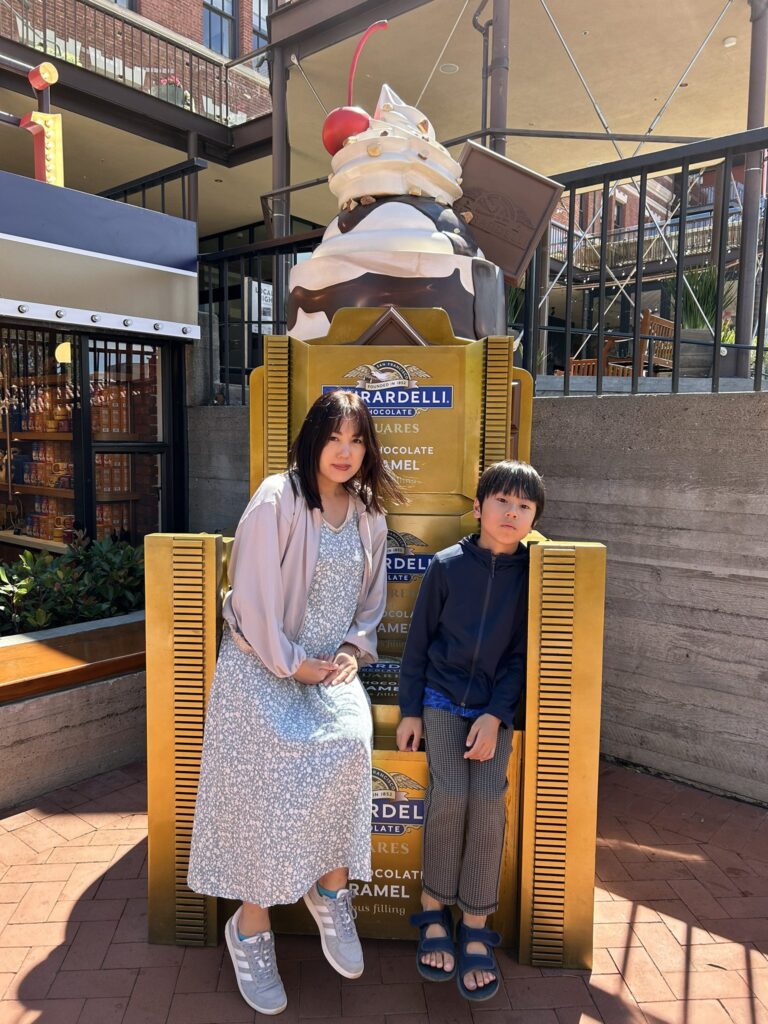 サンフランシスコ観光:ギラデリ・スクエア(Ghirardelli Square)