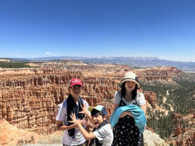 「ブライスキャニオン国立公園」屈指の絶景、「インスピレーション・ポイント」