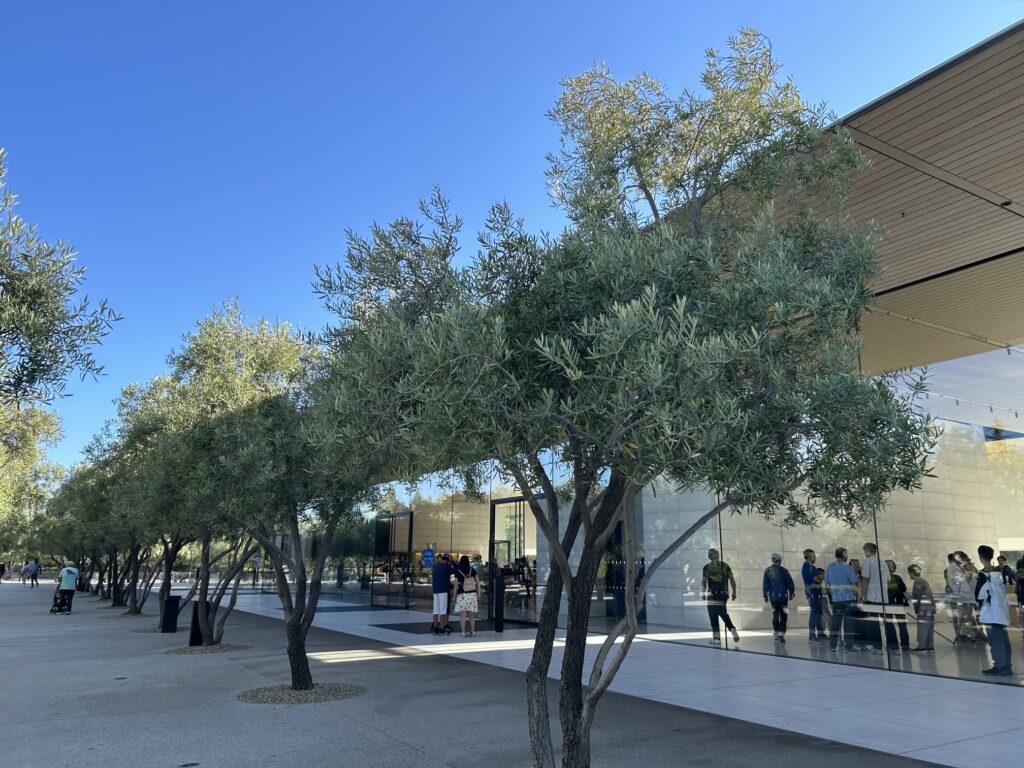 シリコンバレー観光の定番、テック企業本社巡り：Apple Park Visitor Center
