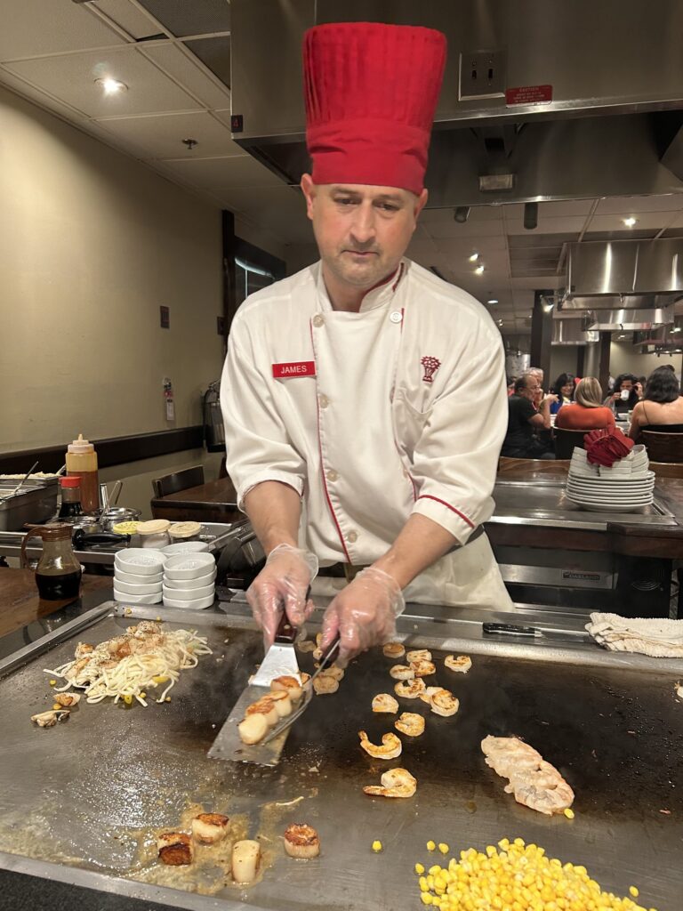 アメリカの日本食といえば鉄板焼き！「BENIHANA」