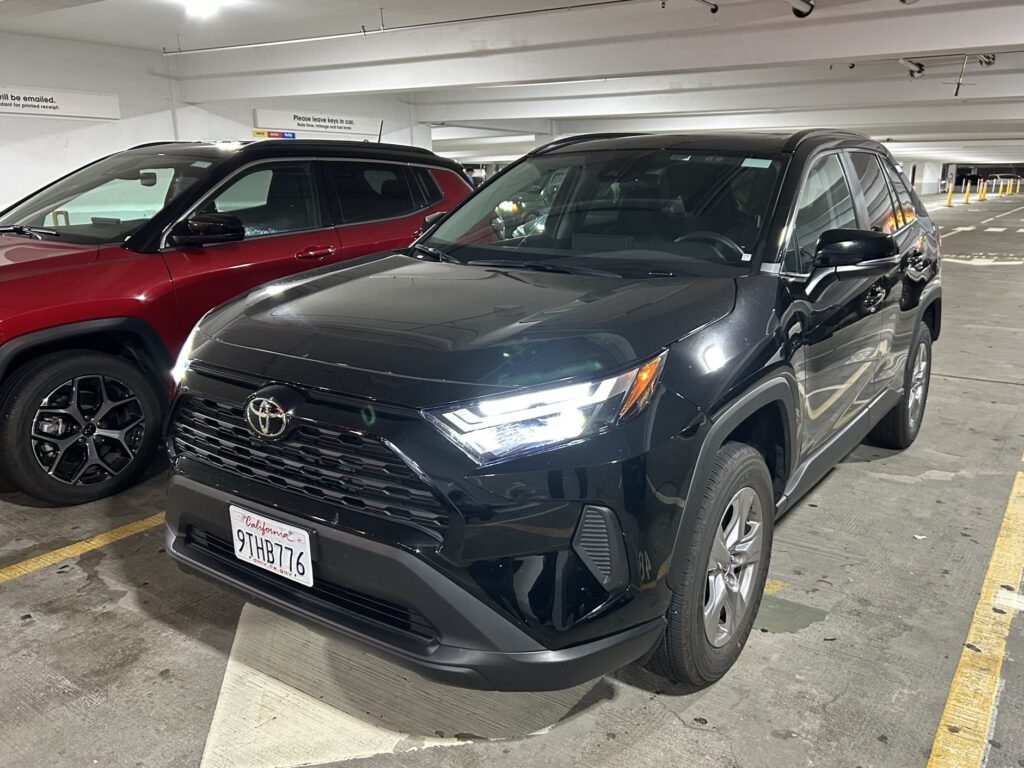 サンフランシスコ国際空港にてレンタカー返却