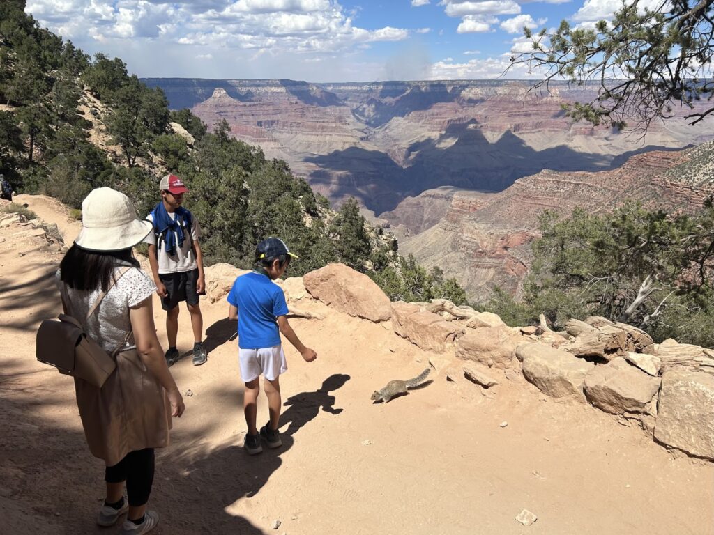 グランドキャニオン国立公園：ブライトエンジェル・トレイル