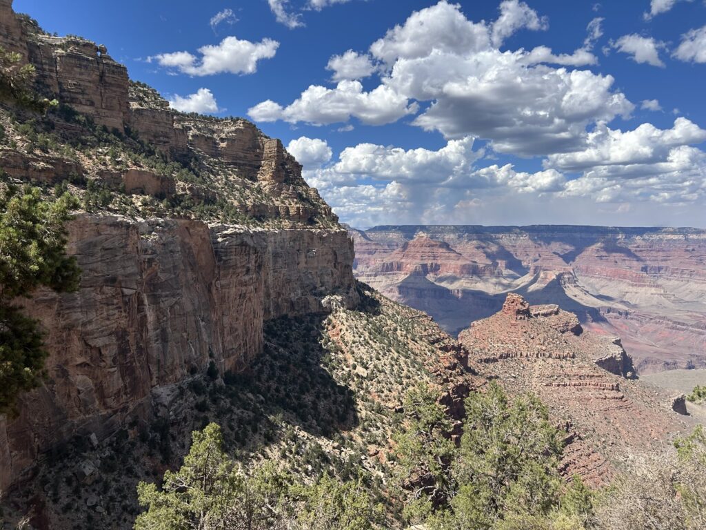 グランドキャニオン国立公園：ブライトエンジェル・トレイル