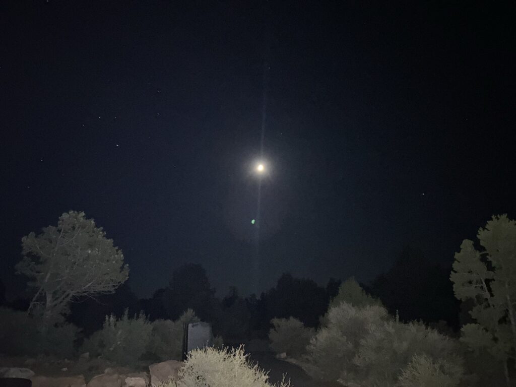 グランドキャニオンの星空