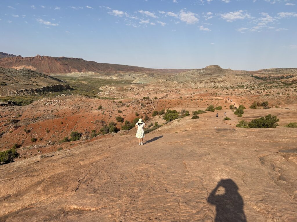 アーチーズ国立公園:「デリケート・アーチ」へのトレイル