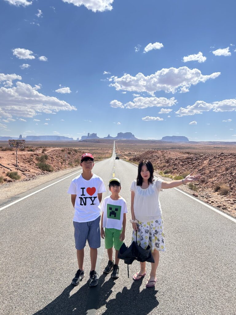 モニュメントバレー観光：フォレスト・ガンプ・ポイント