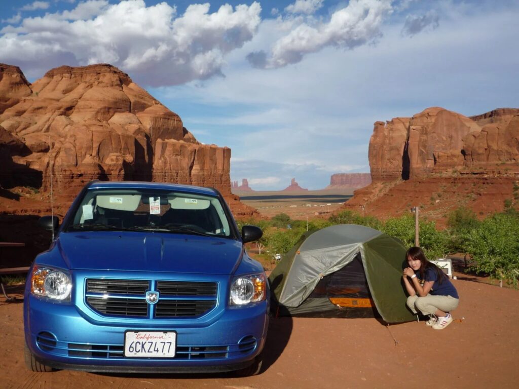 モニュメントバレーでの宿「Goulding's RV and Campground」