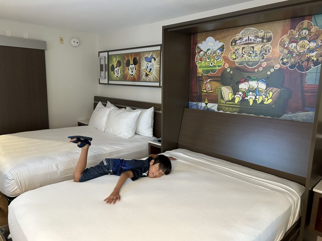 オーランドでの宿「Disney's All-Star Movies Resort」