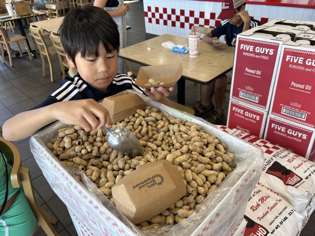 アメリカ・ハンバーガーチェーン巡り④：FIVE GUYS