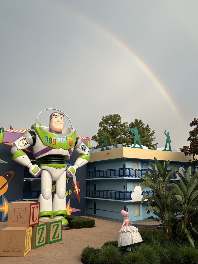 All-Star Movies Resortの夕暮れ