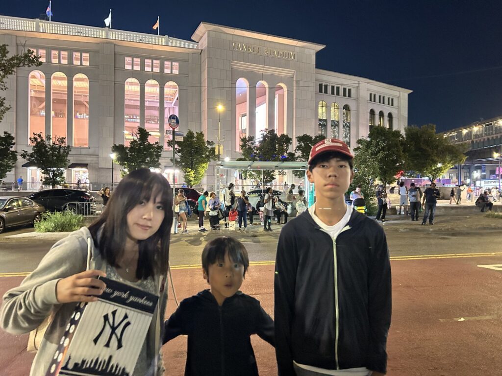 ヤンキースタジアムでMLB観戦
