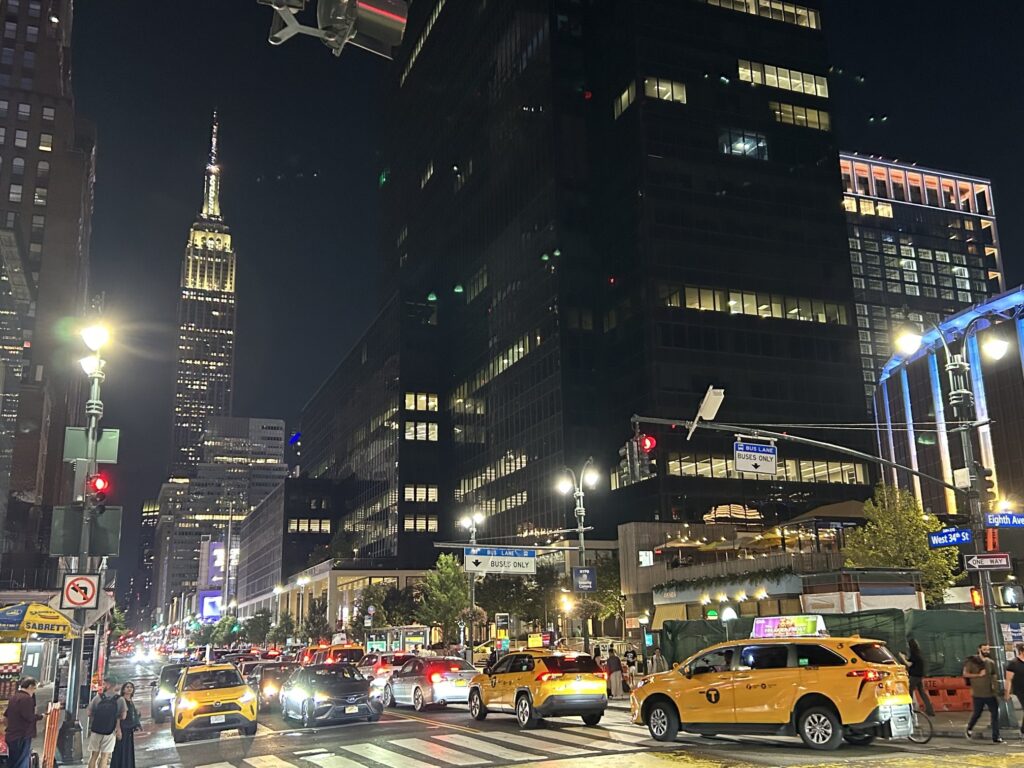 夜のニューヨーク