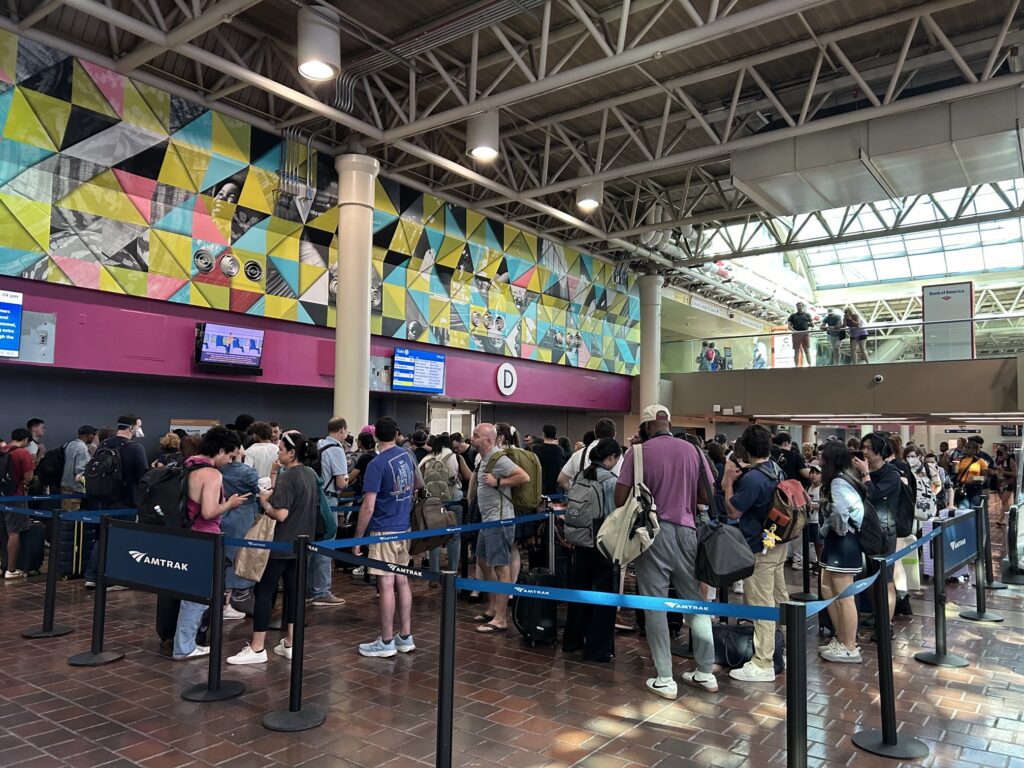 ワシントンDCを後に、Amtrakでニューヨークへ