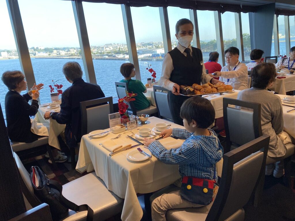 MSCベリッシマの内側キャビン