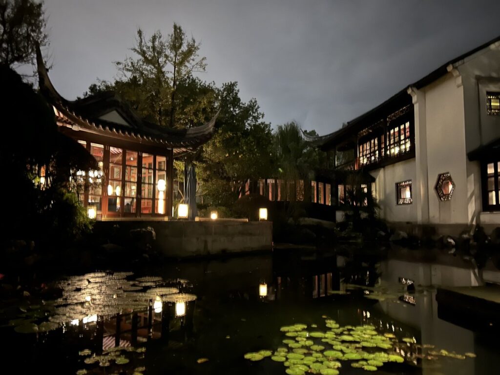 Four Seasons杭州西湖の中庭