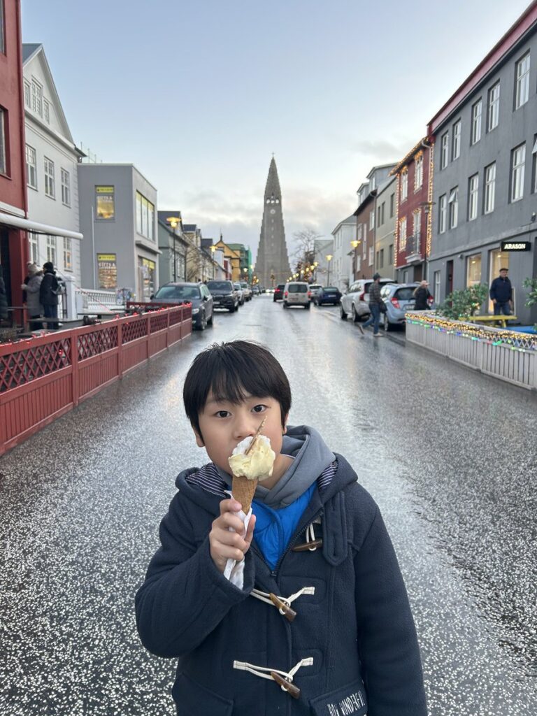 アイスランドで食べたジェラート