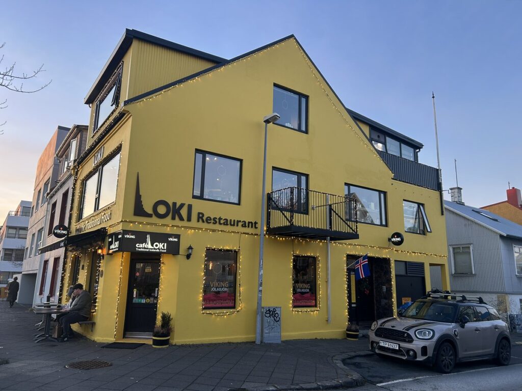 Cafe LOKIでのアイスランド伝統料理