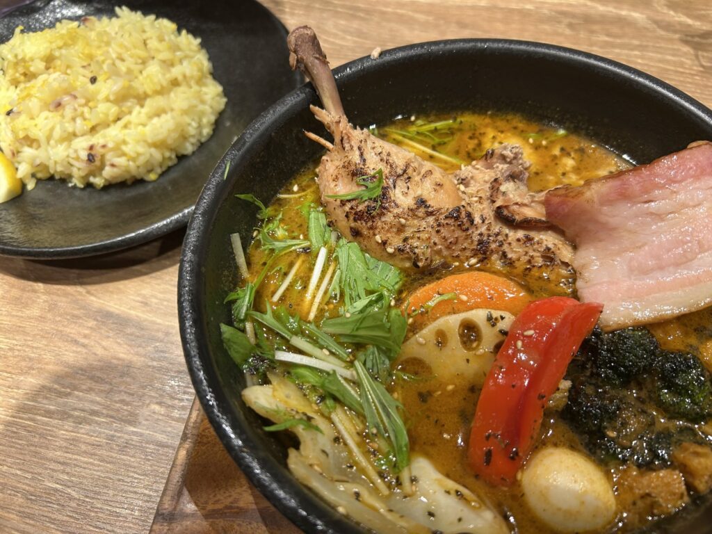 新千歳空港の「スープカレーGARAKU」