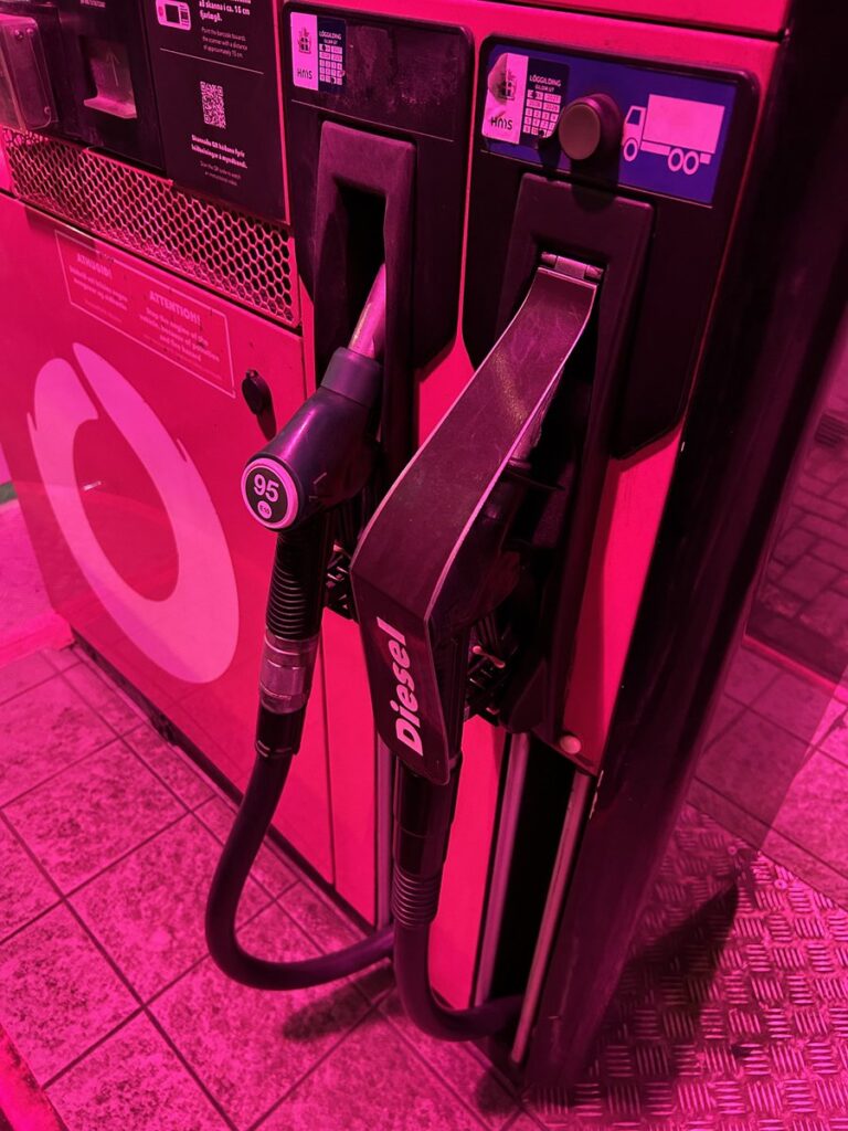 ORKANのガソリン給油機