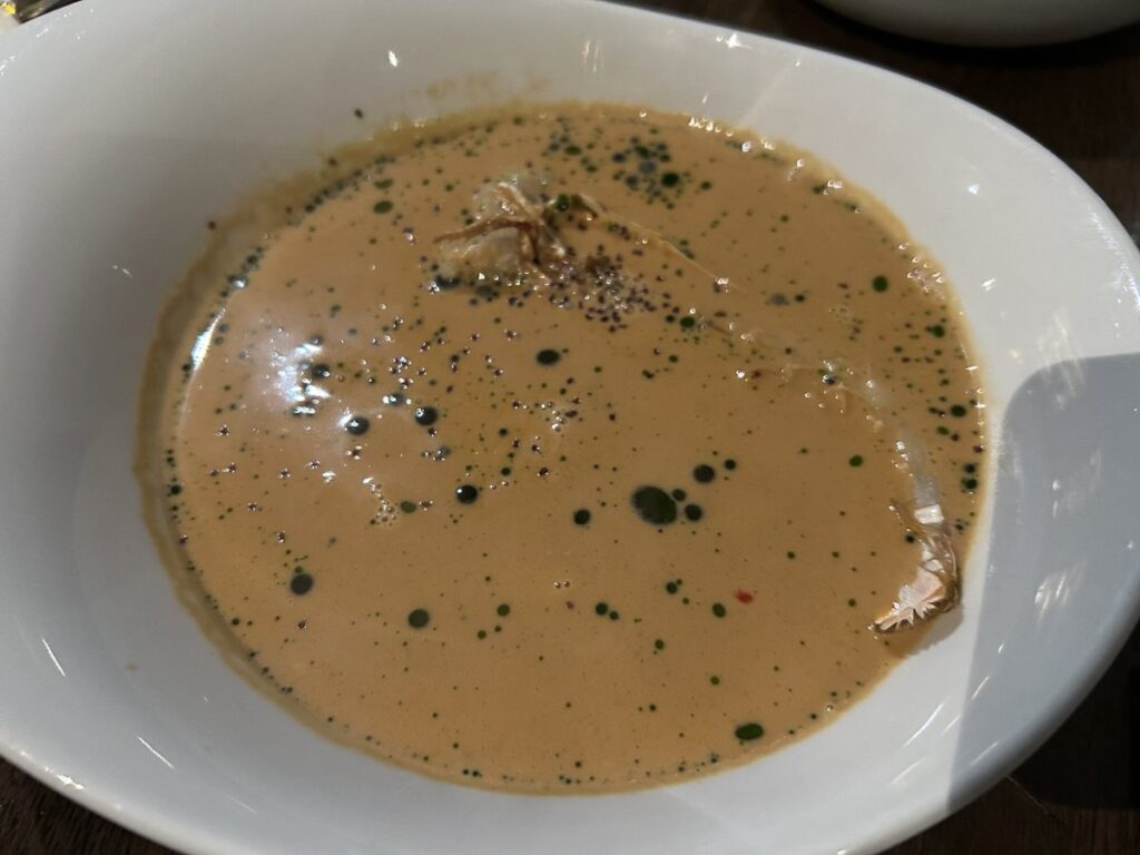 Seafood Soupの前菜
