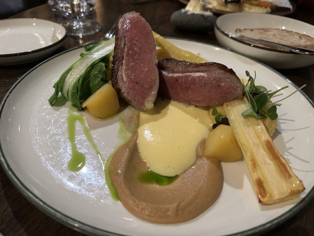 Fosshotel Glacier Lagoon RestaurantのLamb Sirloin
