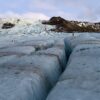 フォールヨークトル（Falljökull）で氷河トレッキング