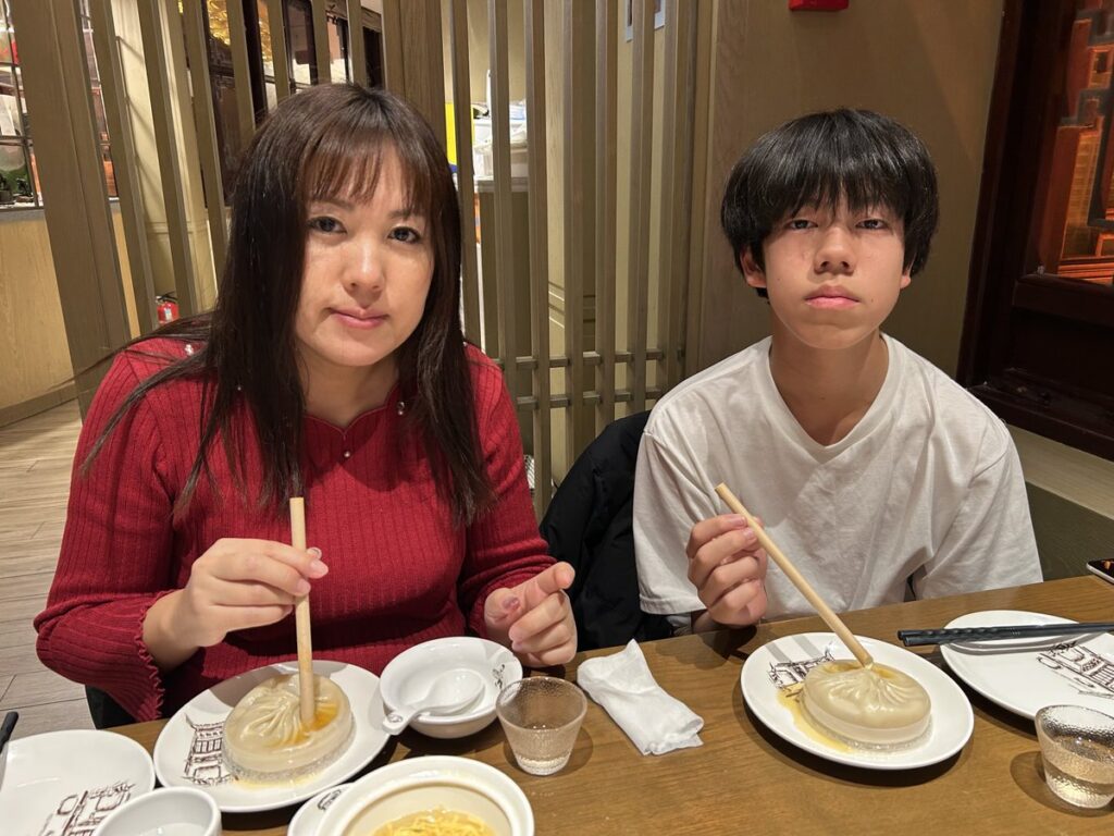 台湾で食べた小籠包