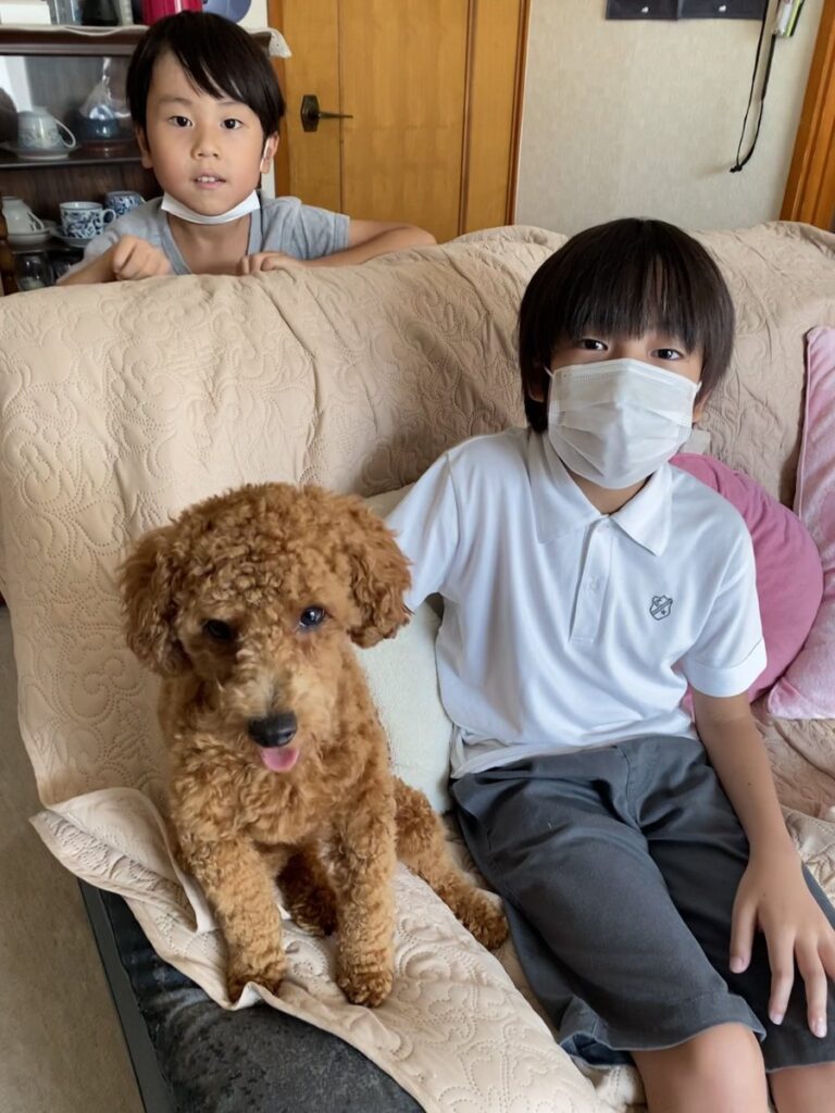 実家の新しい家族・隣太郎君