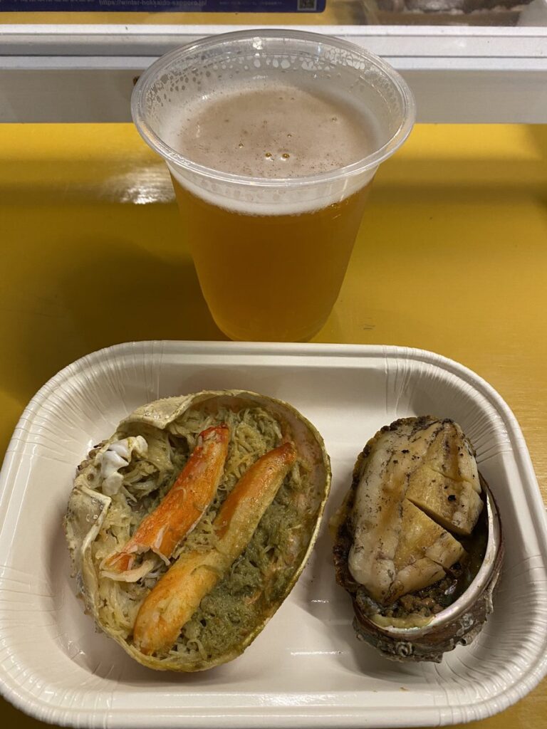 さっぽろ大通ほっかいどう市場の海鮮