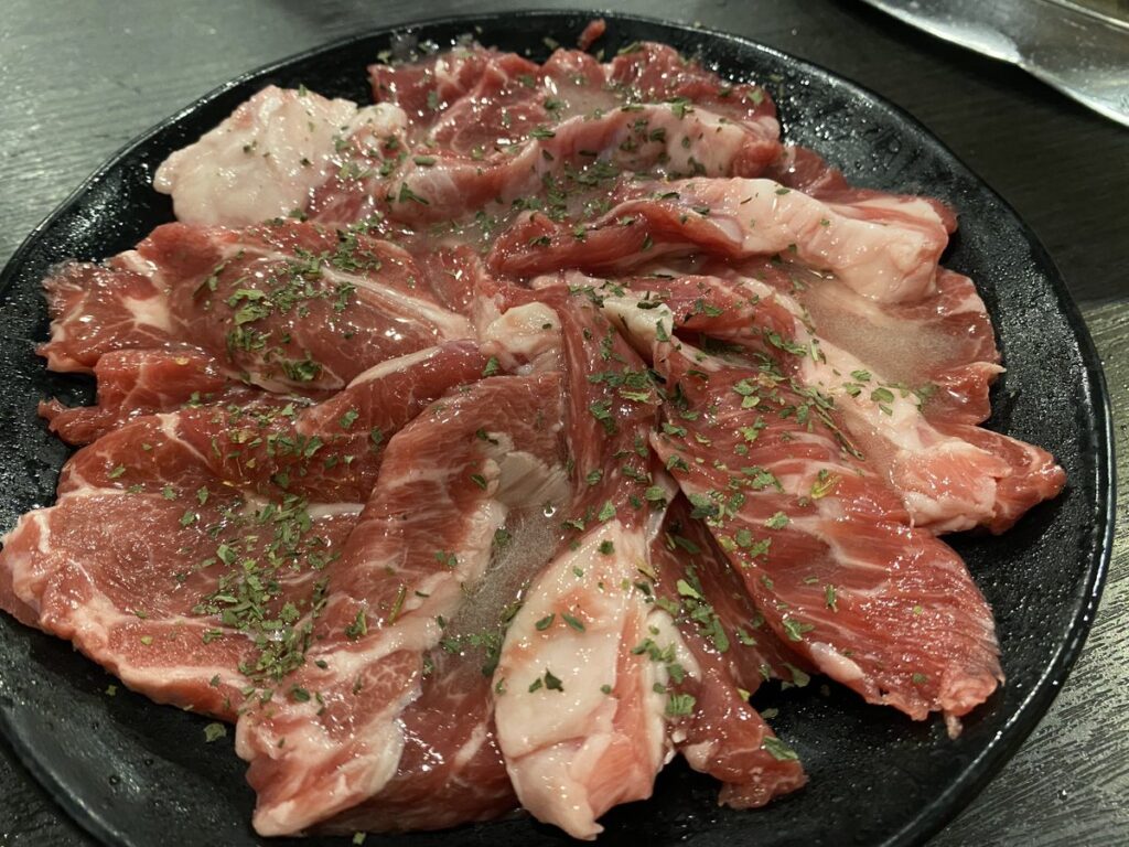旭川・大黒屋のハーブ生ラム