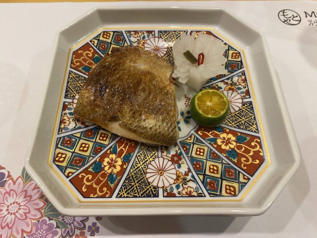 MOTOYA別邸ののどぐろ焼き