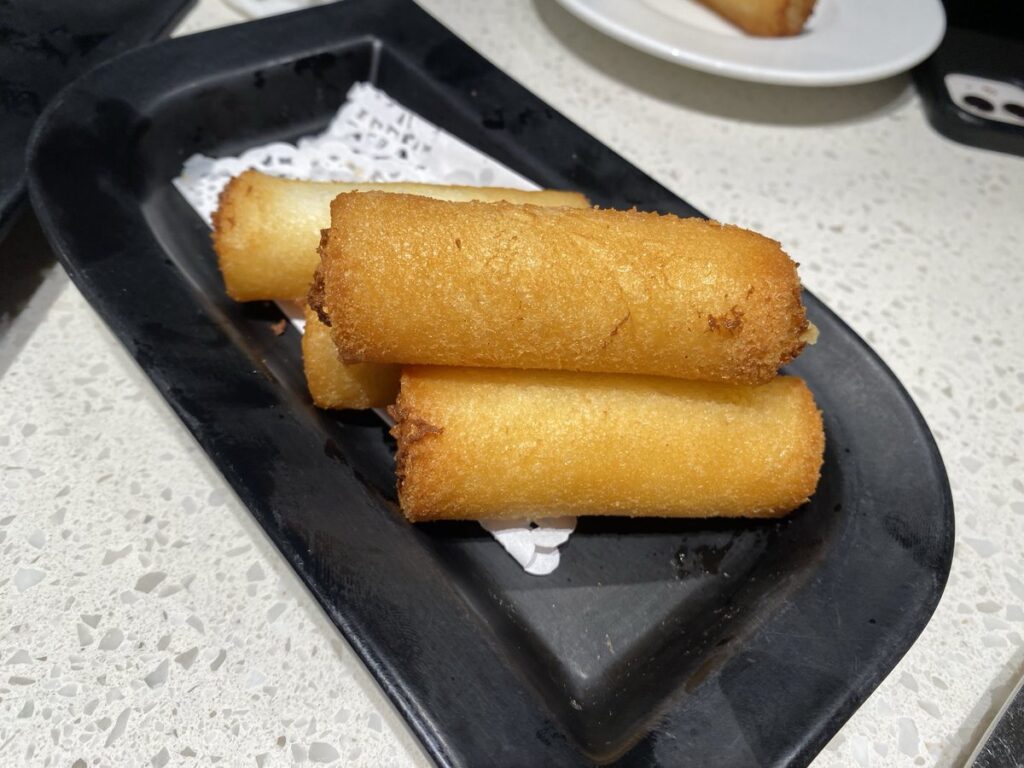 海底撈火鍋の脆皮炸鲜奶