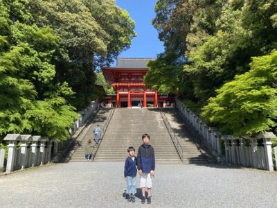 『成瀬』＆『ちはやふる』の聖地、近江神宮の赤い楼門