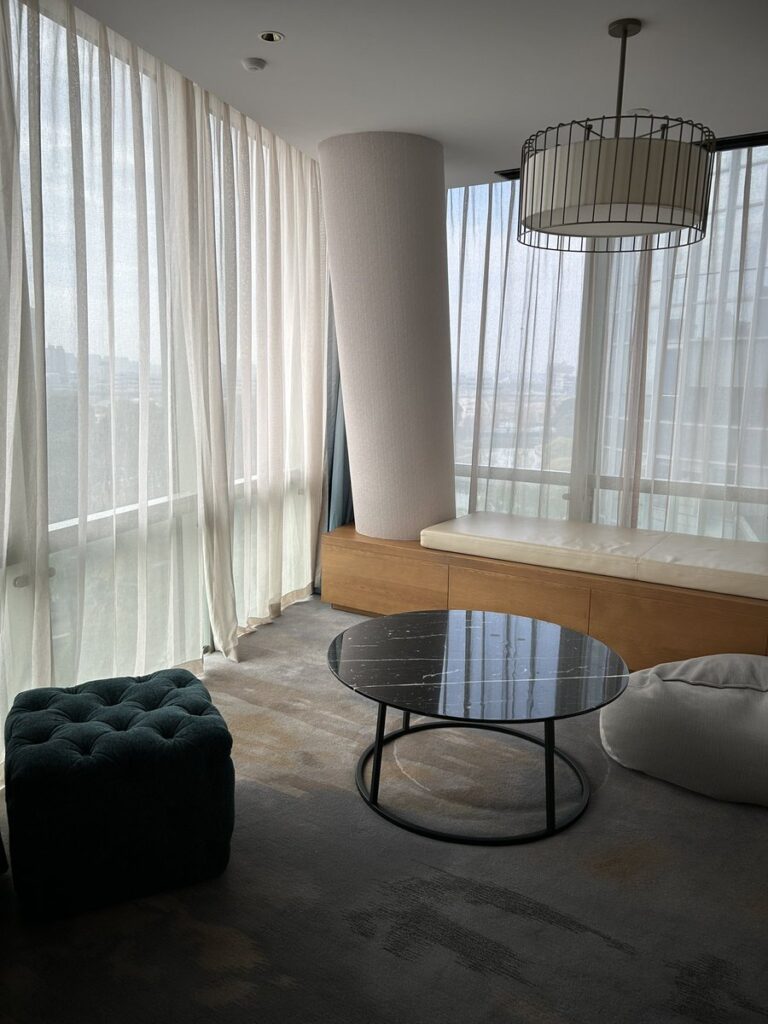 Canopy by Hilton Hangzhou Jinsha Lakeスイートのリビング